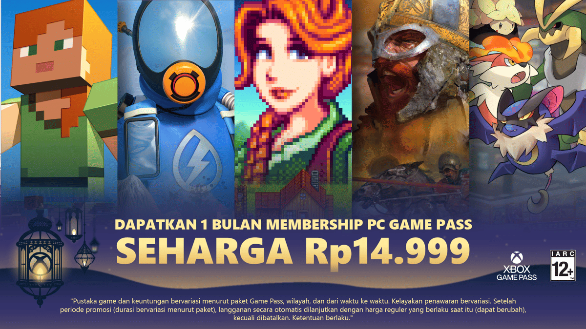 PC Game Pass Lagi Promo Rp14.999! Kamu Bisa Main Game AAA Murah