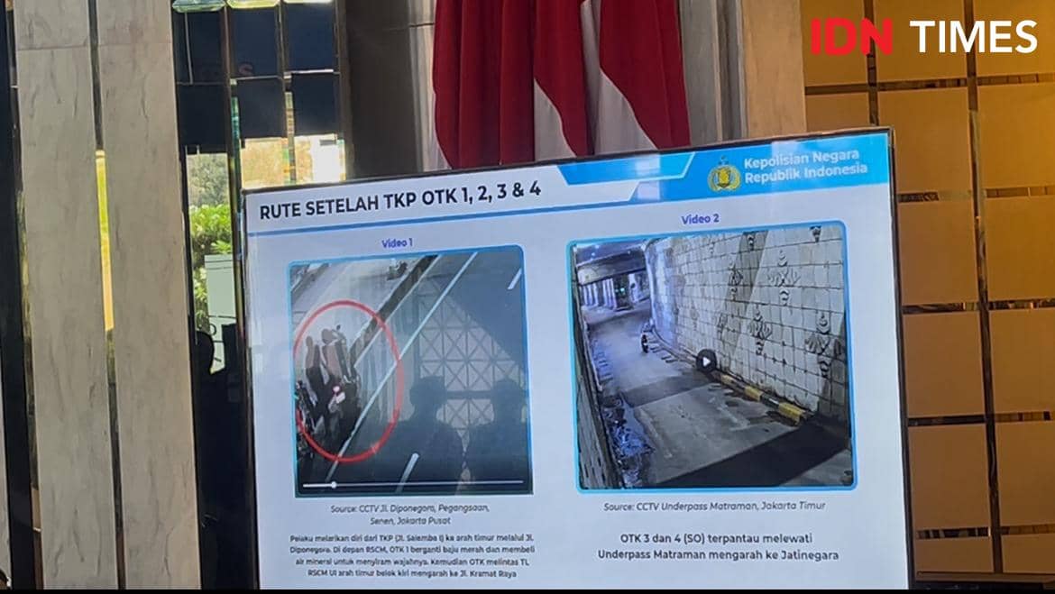 CCTV kasus penyiraman Andrie Yunus (IDN Times/Aryodamar)