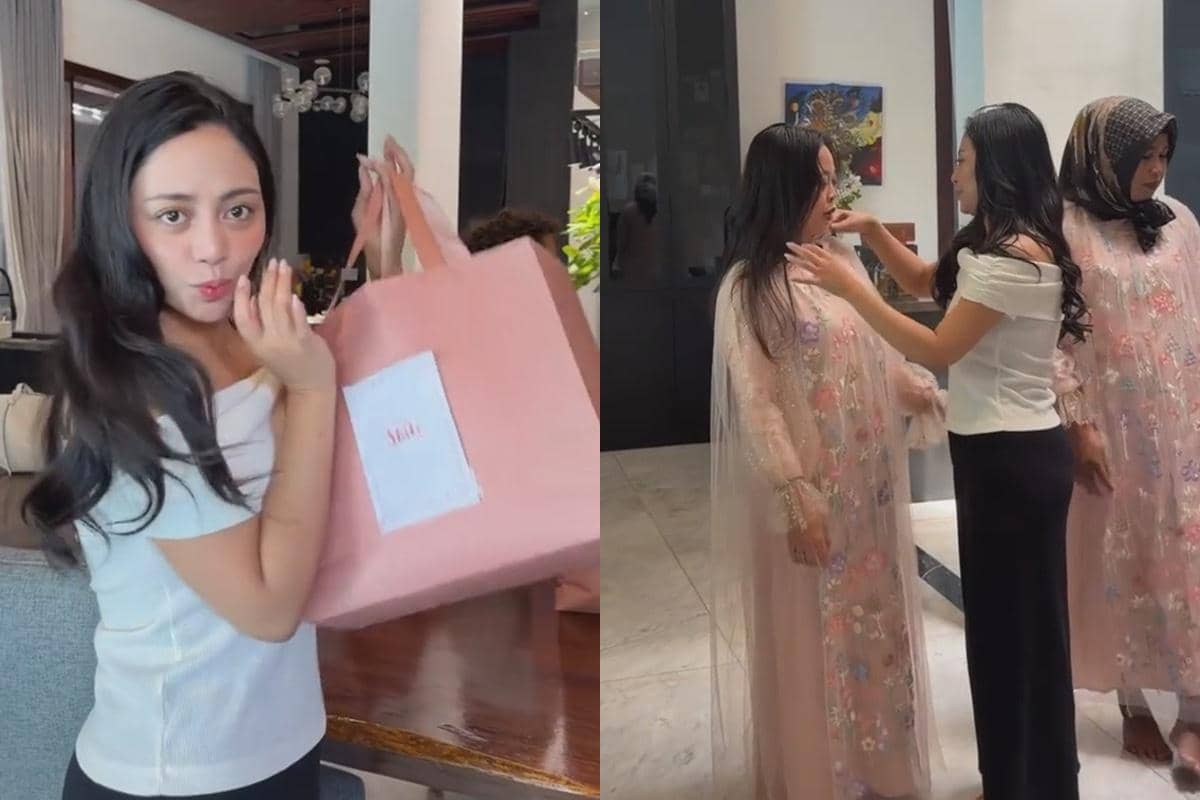 Rachel Vennya Bagi-bagi Baju Lebaran untuk ART Sebelum Ditinggal Mudik