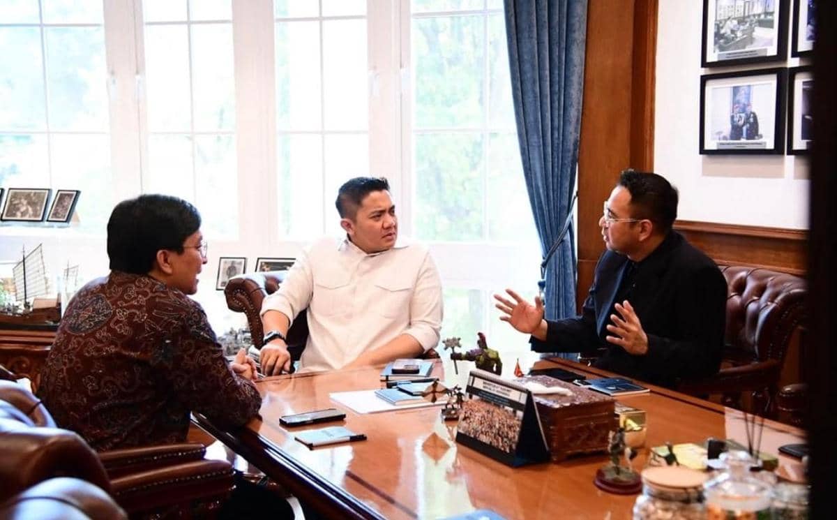 Kala Teddy Bertemu Raffi-Yovie, Bahas Industri Seni Kenalkan Budaya RI