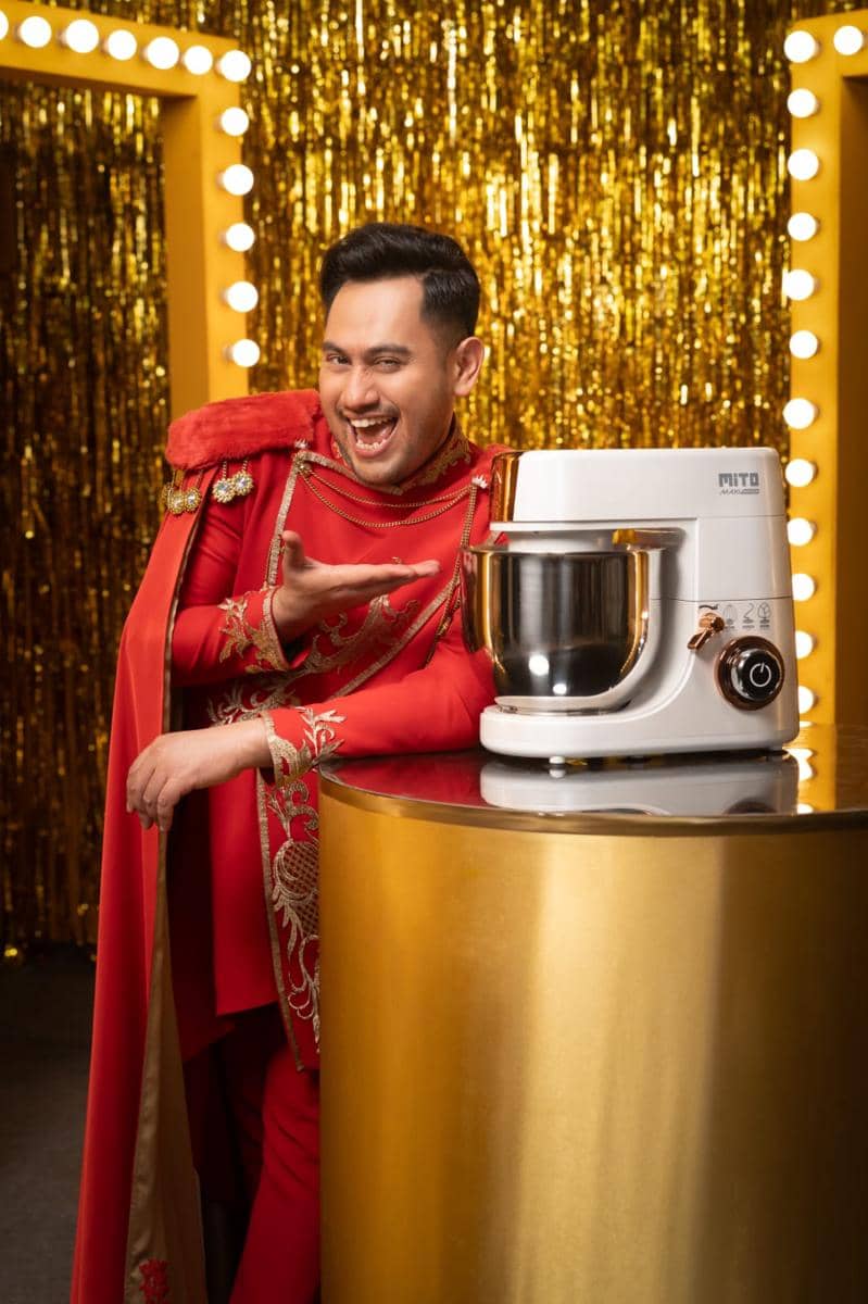 King Nassar sebagai “King of Nastar” dalam kampanye produk unggulan dari MITO Electronics