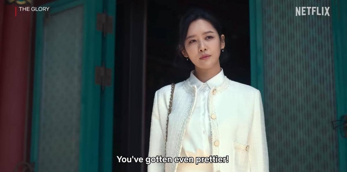 cuplikan Cha Joo Young di drama The Glory 