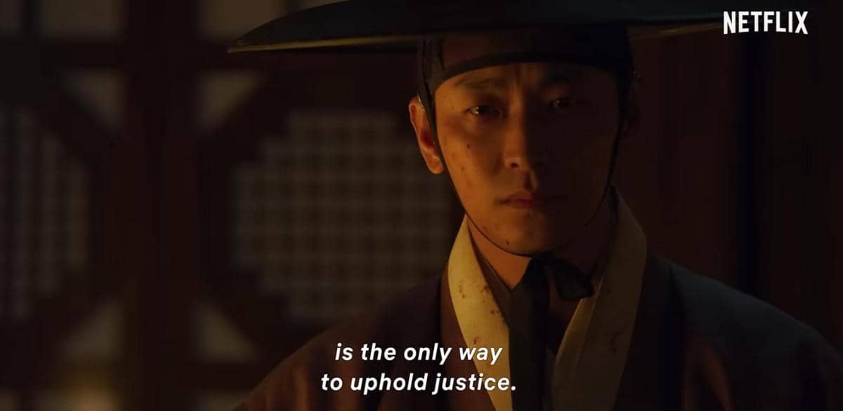 cuplikan Putra Mahkota Lee Chang di drama Kingdom