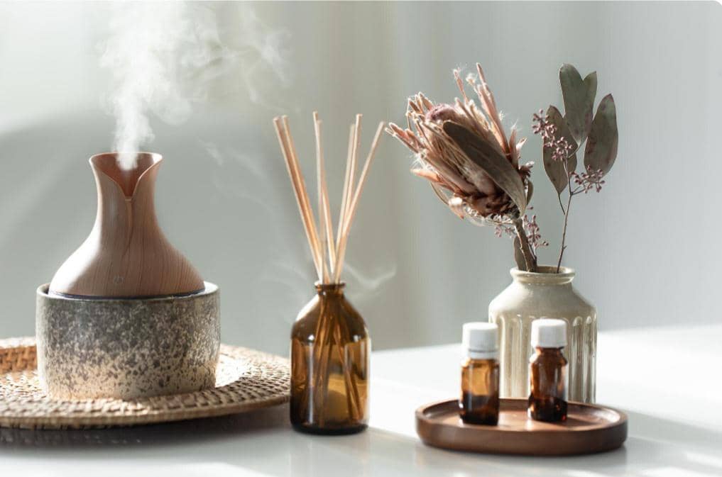 ilustrasi pengharum ruang tamu