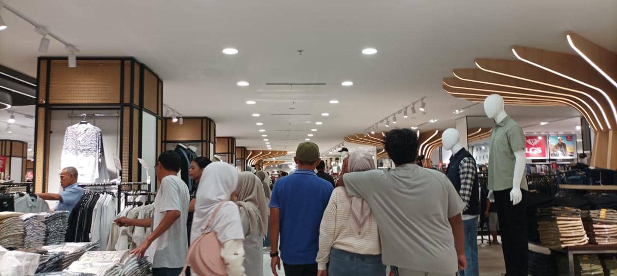 Jelang Lebaran Mall di Balam Mulai Ramai tapi Pasar Tradisional Sepi