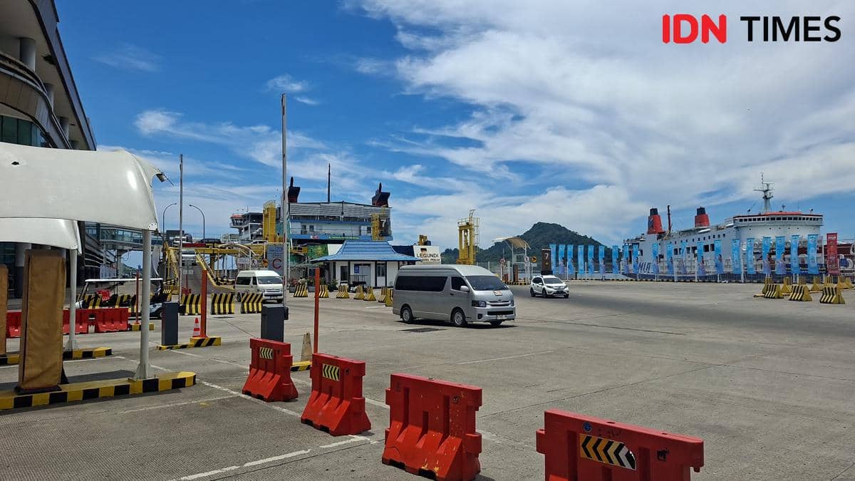 631 Ribu Lebih Pemudik Tiba di Sumatra dari Merak