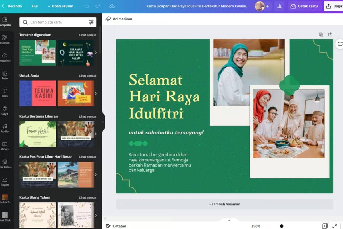 5 Aplikasi untuk Bikin Kartu Ucapan Lebaran, Mudah dan Gratis