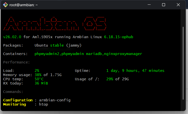 potret ARMbian OS