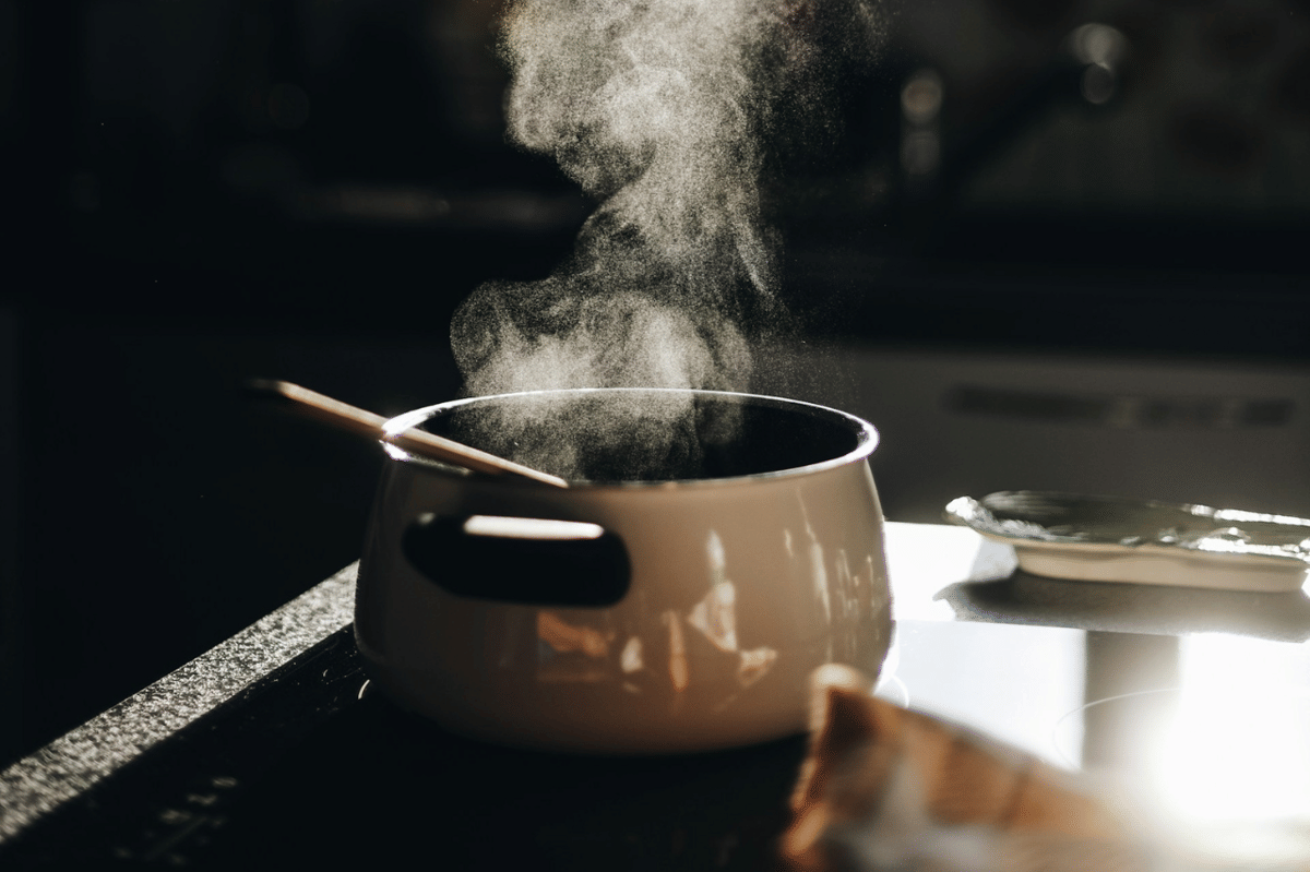 ilustrasi memasak sup