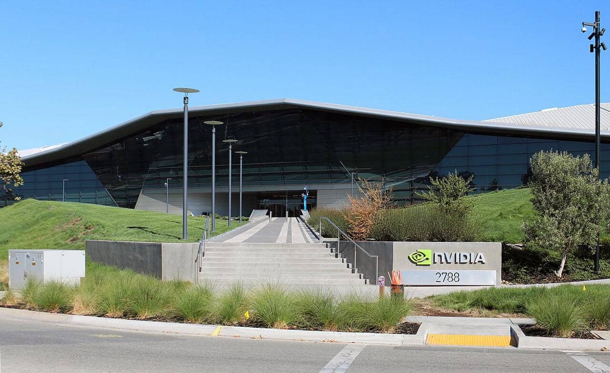 Kantor pusat Nvidia di Santa Clara, California, Amerika Serikat.