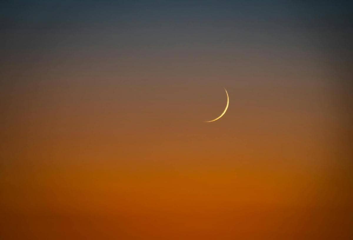 ilustrasi hilal yang punya banyak visibilitas