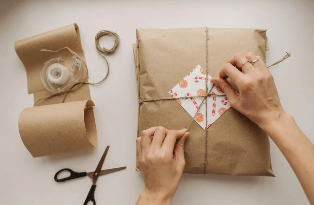 Ilustrasi hampers lebaran 