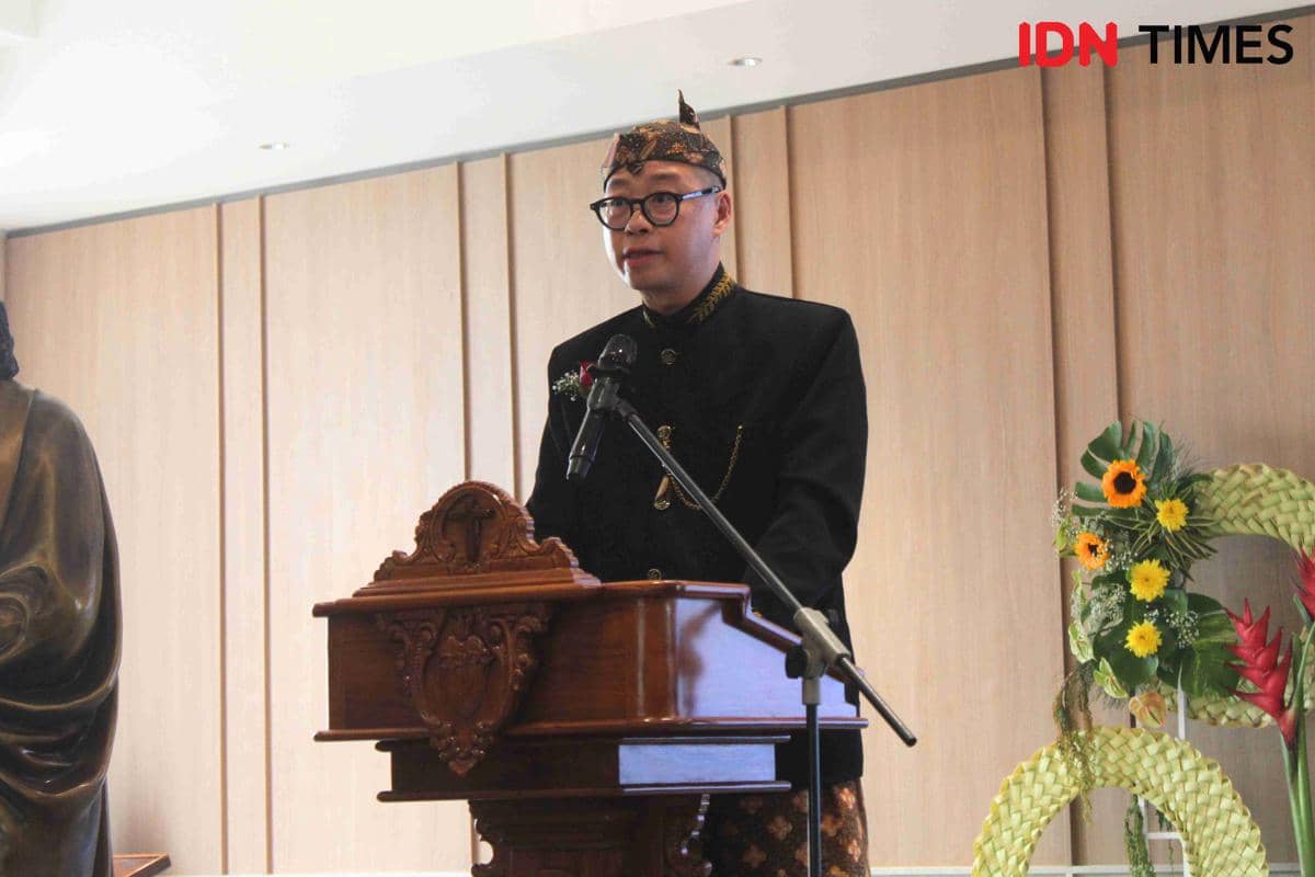 Foto DN Agus Utomo, Ketua Panitia Pembangunan Griya Usia Lanjut Santo Yosef 2