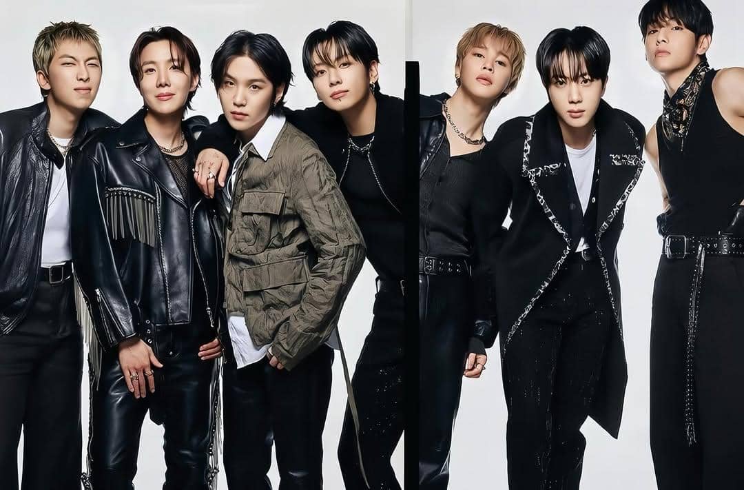 Potret para personel BTS yang diunggah akun Instagram resmi BIGHIT MUSIC