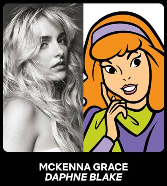 McKenna Grace sebagai Daphne Blake di serial Scooby-Doo live action