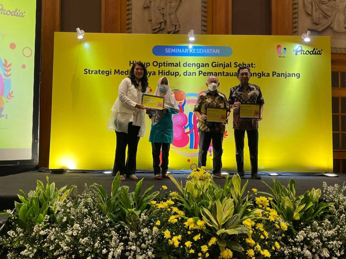 Seminar kesehatan soal hidup optimal dengan ginjal sehat yang digelar Prodia (dok.Prodia)