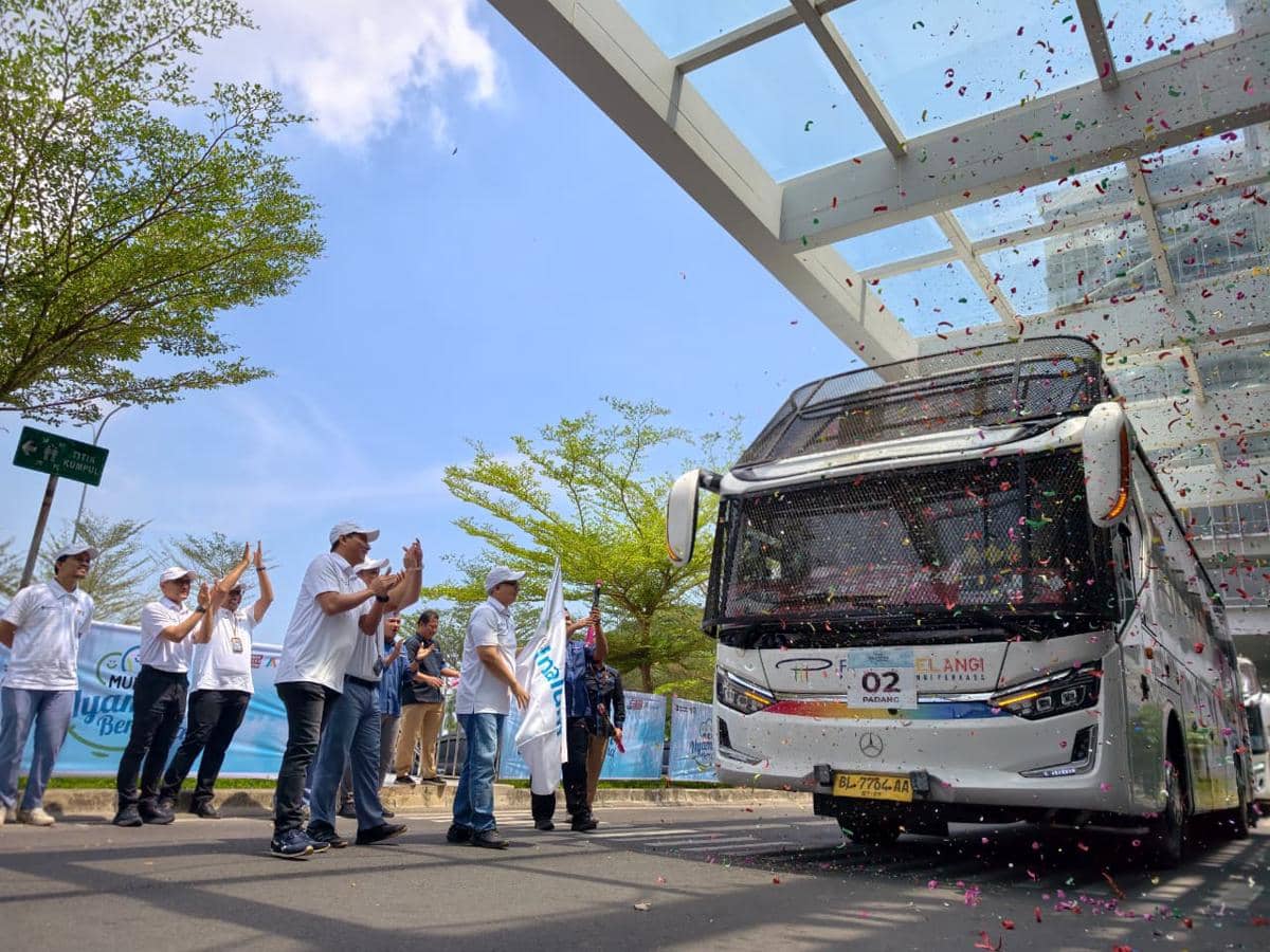 Inalum Berangkatkan 140 Pemudik ke Aceh, Padang, dan Pekanbaru