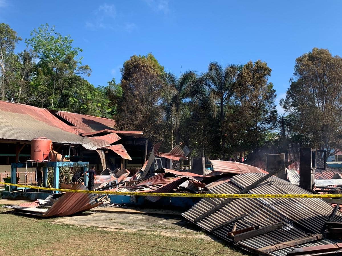 Terbakar Dini Hari, Ini 3 Fakta Terkini Kebakaran di SMAN 1 Toho Mempawah