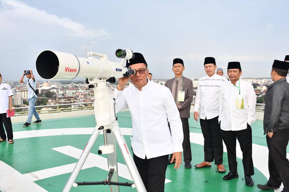 Hilal Tak Tampak di Palembang, Lebaran Ditetapkan Sabtu 21 Maret