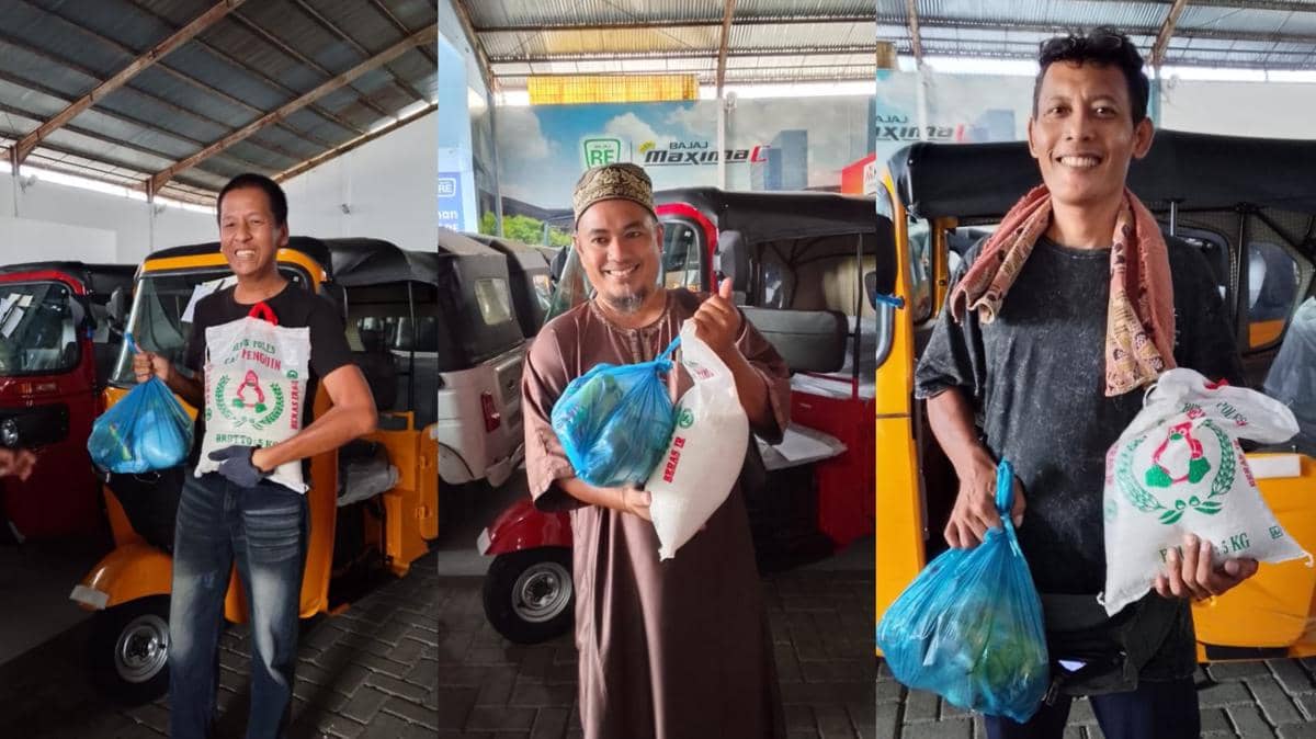 Bajaj Maxride Gelar Program Apresiasi Driver Sejahtera di Medan