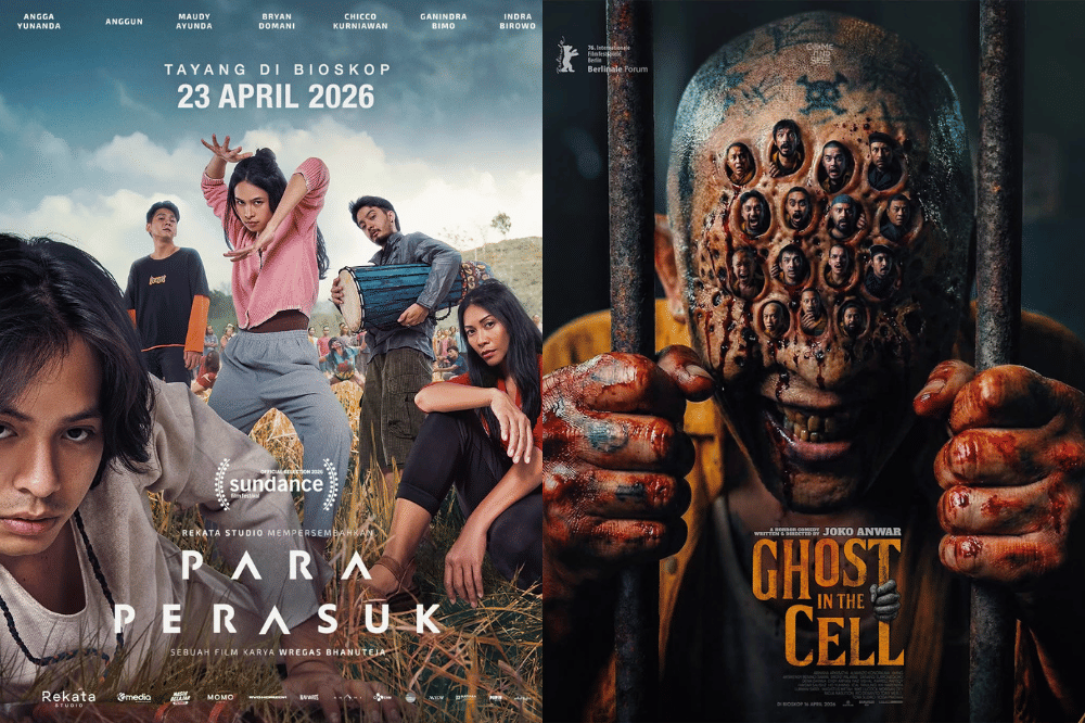 Para Perasuk dan Ghost in the Cell menjadi film Indonesia unggulan yang tayang di bioskop April 2026