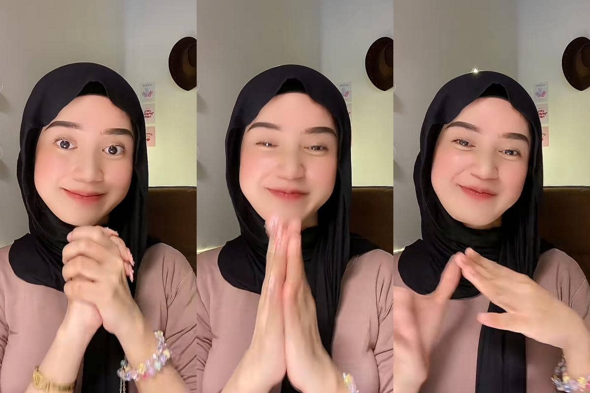 Dance Challenge lagu Minal Aidzin Wal Faizin - Tasya Kamila