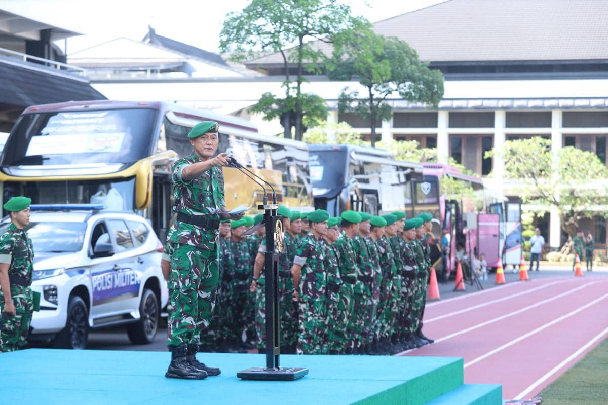 Tradisi Lebaran, Mabes TNI AD Berangkatkan 1.535 Peserta Mudik Bersama
