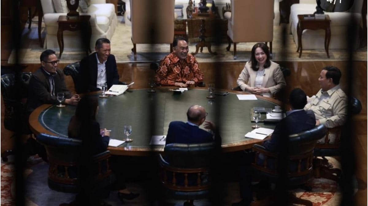 Presiden Prabowo Subianto mengundang sejumlah tokoh ke kediaman pribadinya di Hambalang, Bogor, pada Selasa (17/3/2026) (dok. Tim Media Presiden)