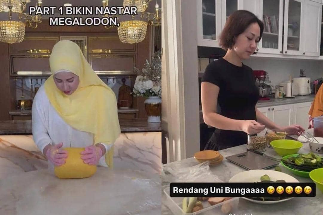 Persiapan 7 Artis Sambut Lebaran 2026, BCL Masak Rendang 2 Kg!