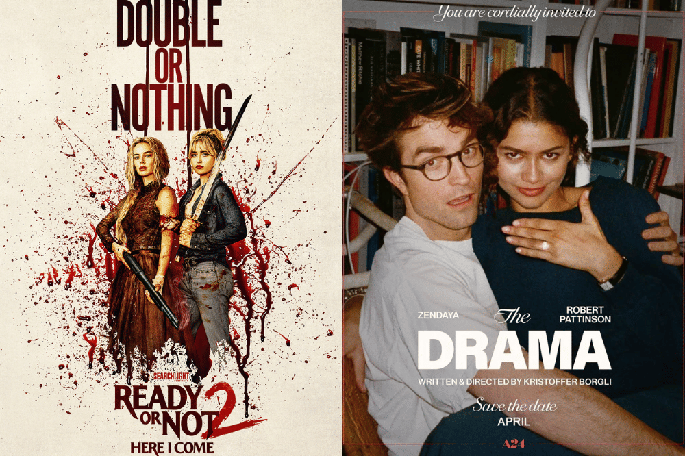 Film Hollywood yang tayang di bioskop April 2026 menampilkan film unggulan seperti Ready or Not 2: Here I Come dan The Drama