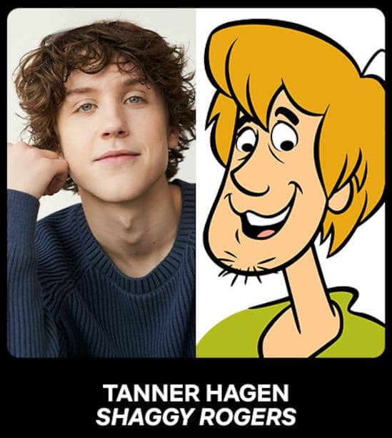 Tanner Hagen sebagai Shaggy Rogers di serial Scooby-Doo live action
