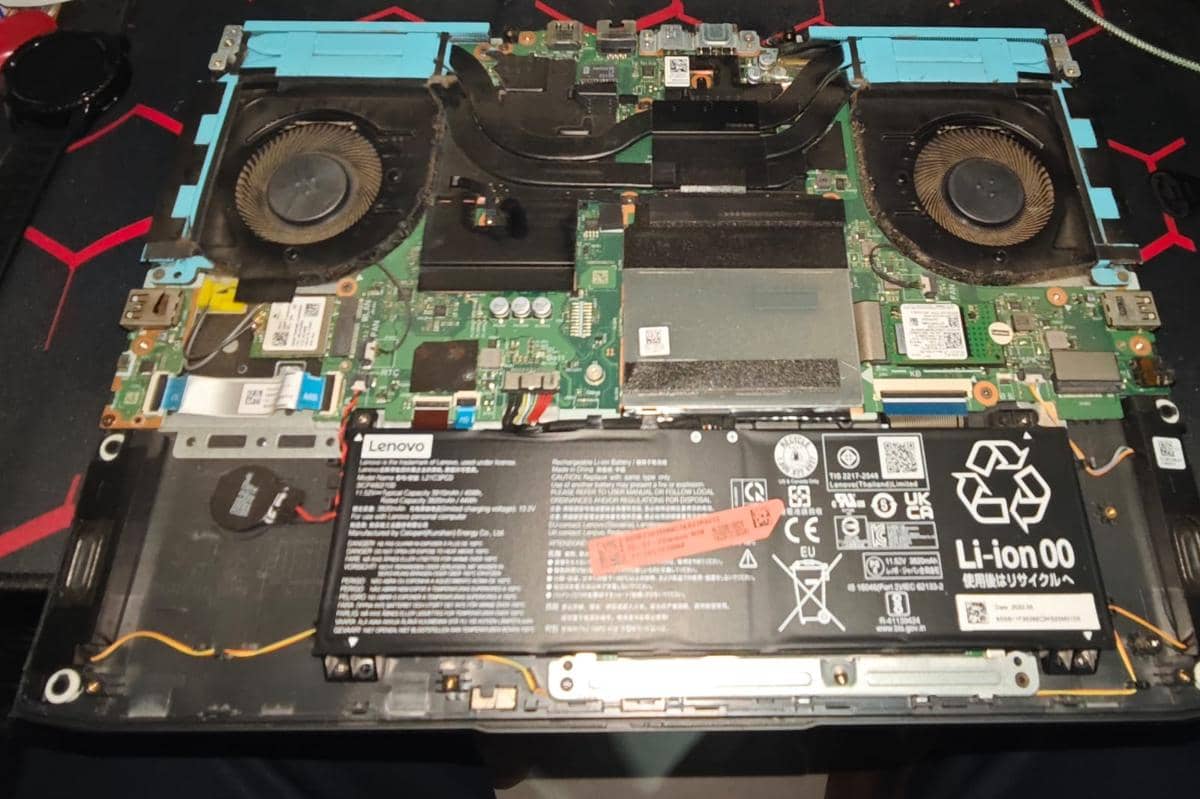 potret spesifikasi perangkat 