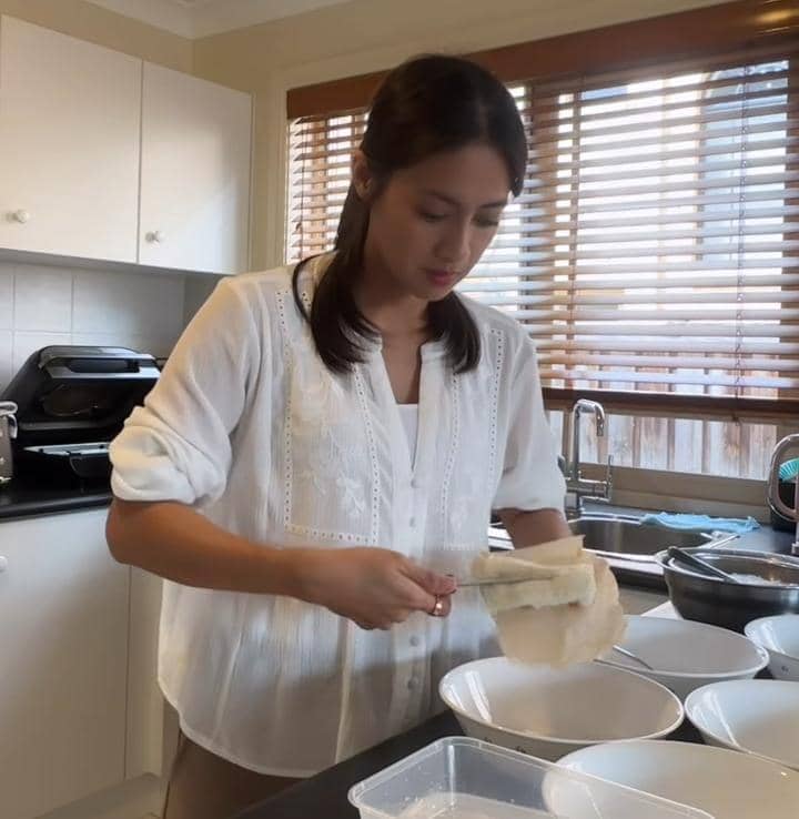 potret Rini Yulianti lebaran 2026 di Sydney