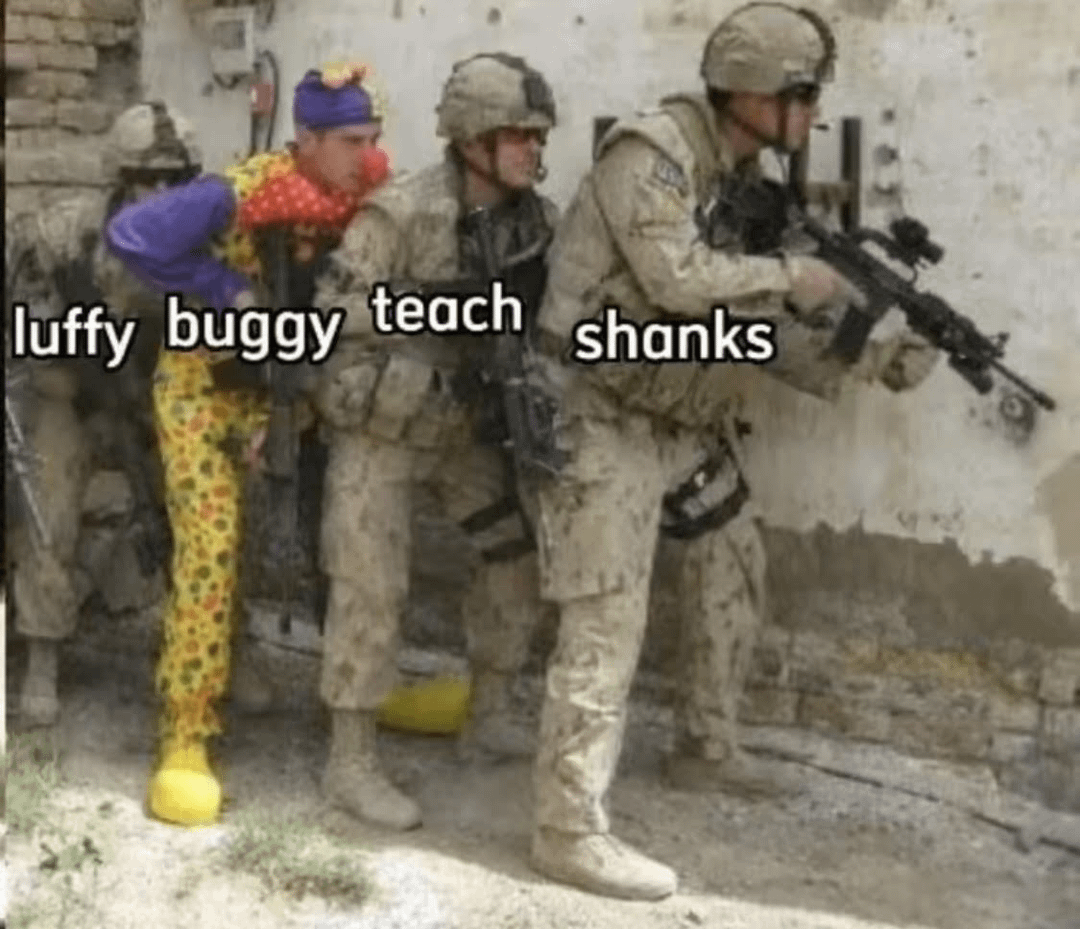 meme One Piece tentang hidung