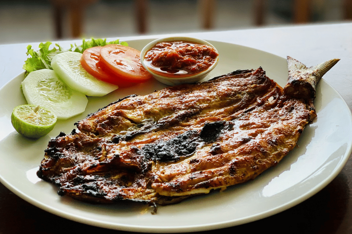 Resep Ikan Branzino Panggang Bumbu Korea, Kombinasi Perfect!