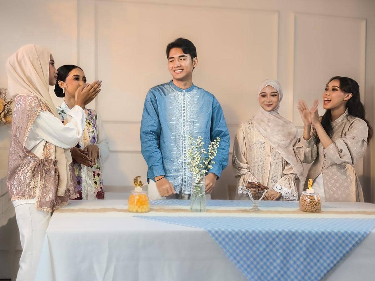 ilustrasi halalbihalal saat Lebaran