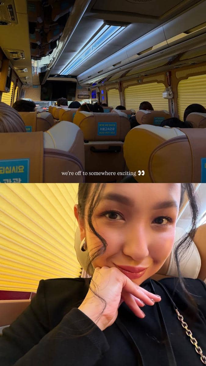 Agatha Pricilla ke Korea Selatan untuk nonton konser BTS