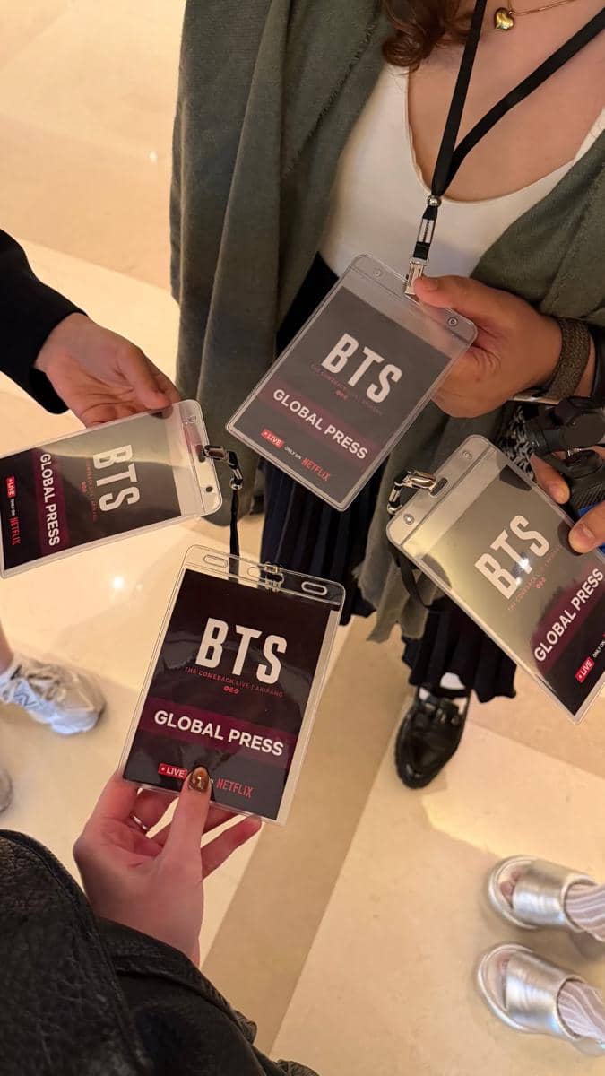 Agatha Pricilla ke Korea Selatan untuk nonton konser BTS