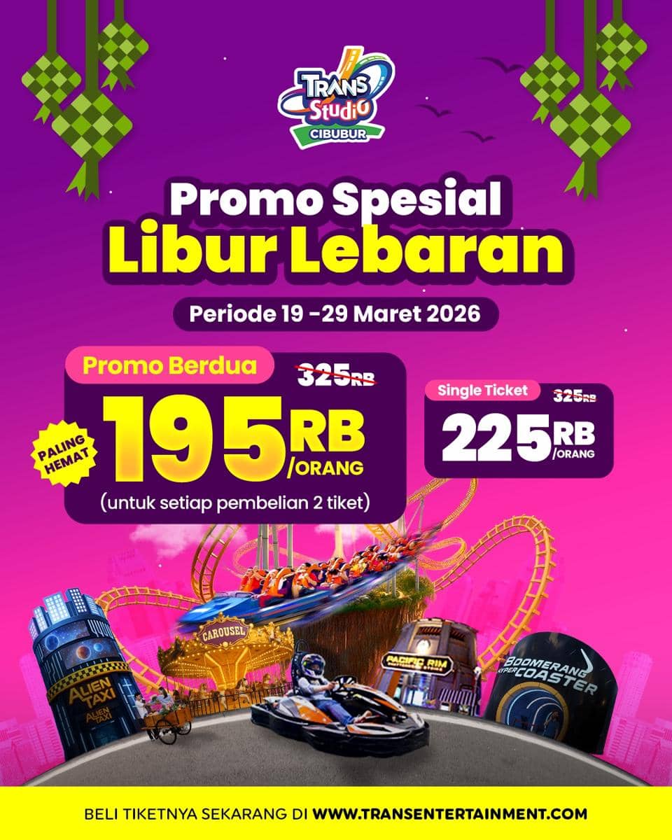 poster promo trans studio cibubur