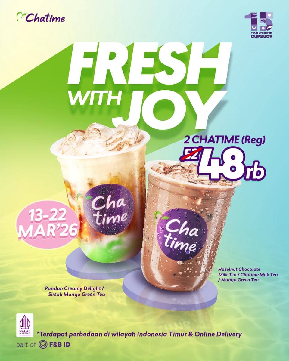 poster promo chatime