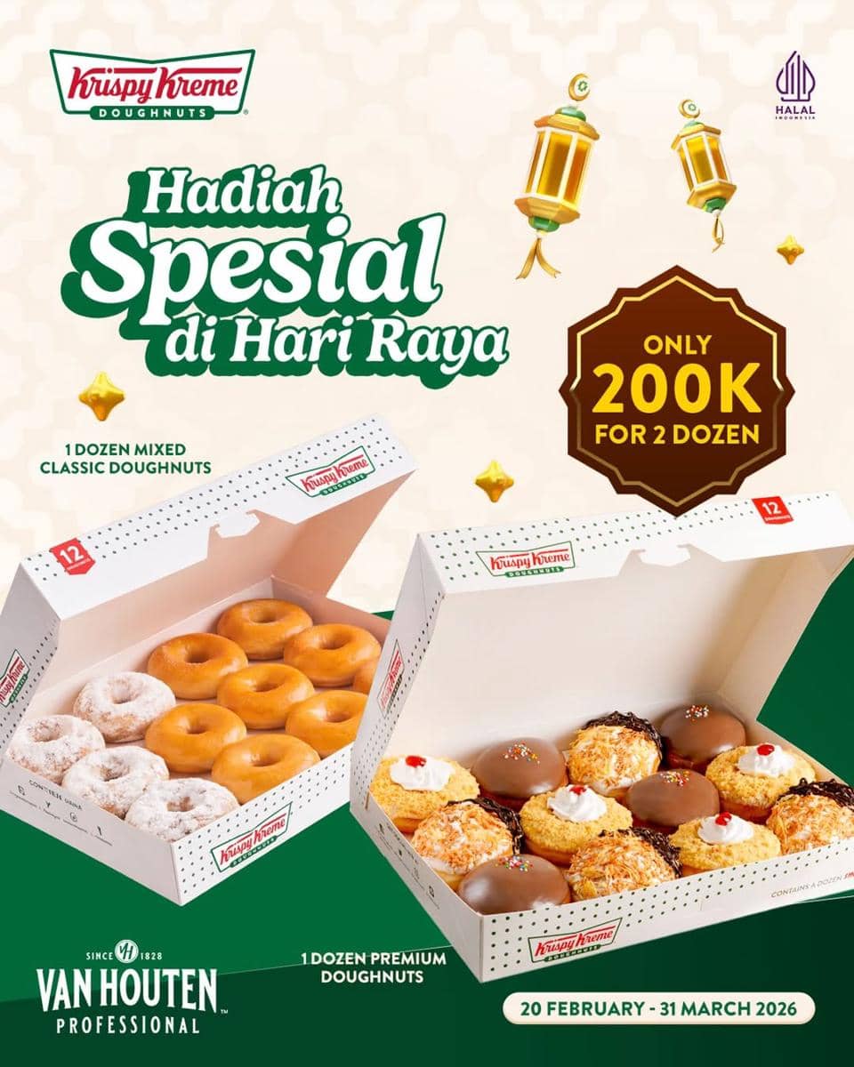 poster promo krispy kreme