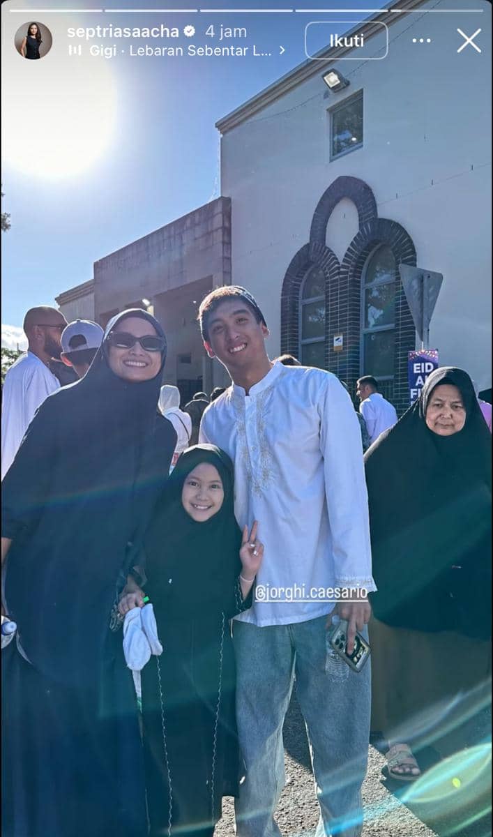 potret artis rayakan Lebaran di 20 Maret 2026