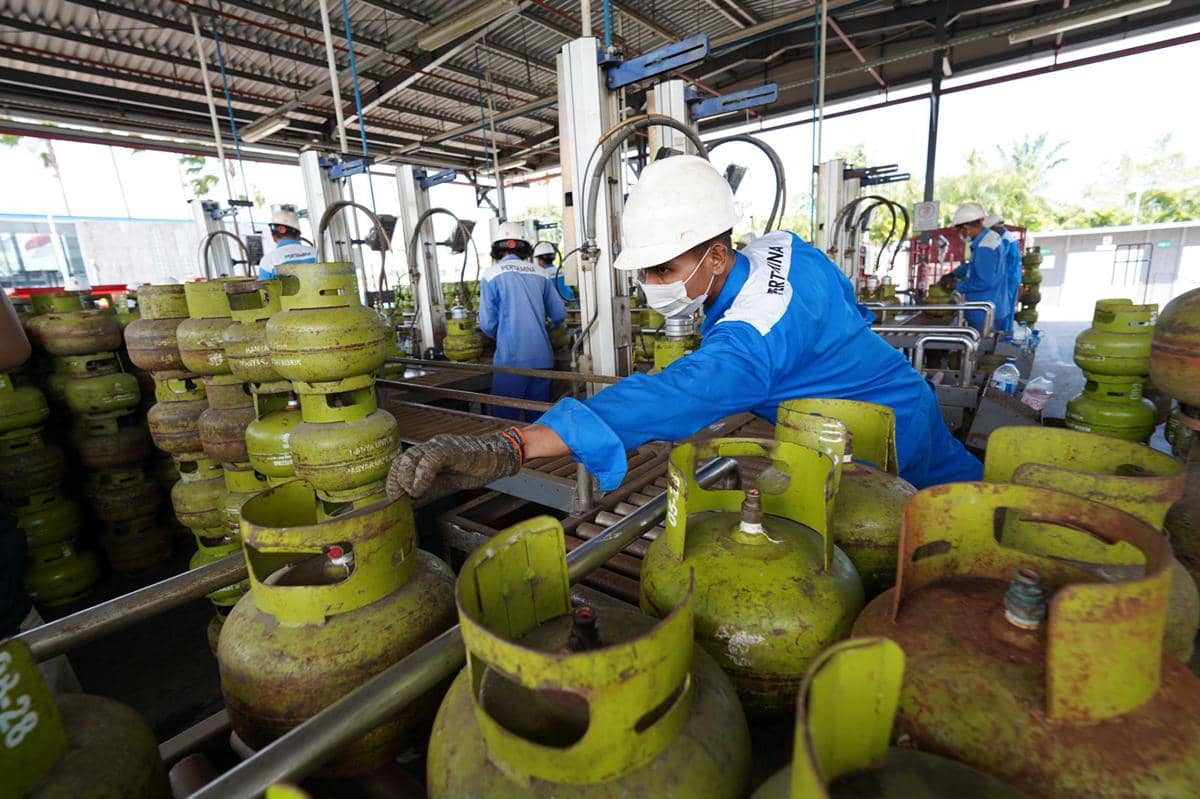 Pertamina Sumbagut Tambah Pasokan 3,2 Juta Tabung LPG Jelang Lebaran