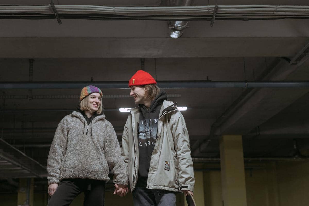 Ilustrasi pasangan romantis