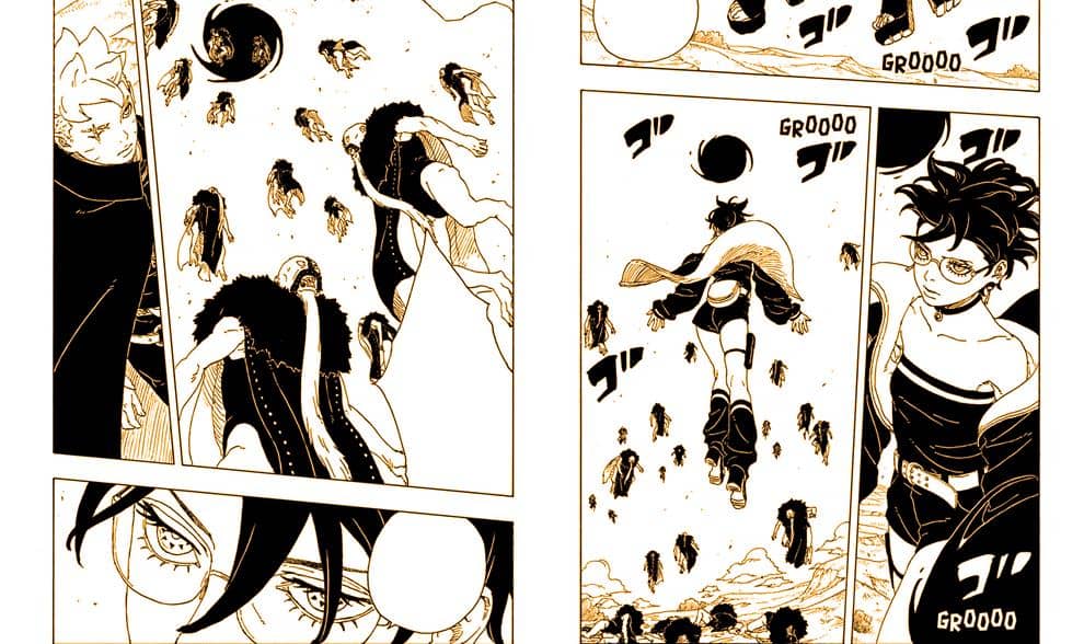 Sarada memakai Ohirume - Boruto TBV