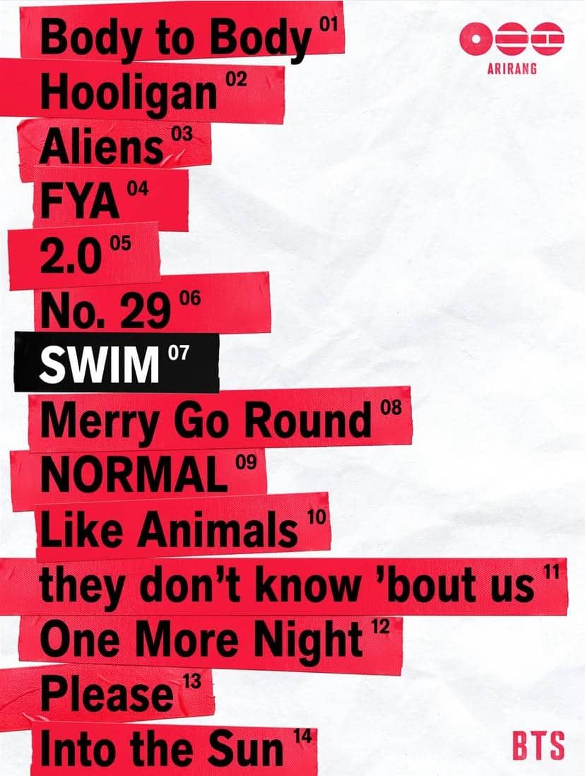 review album ARIRANG BTS