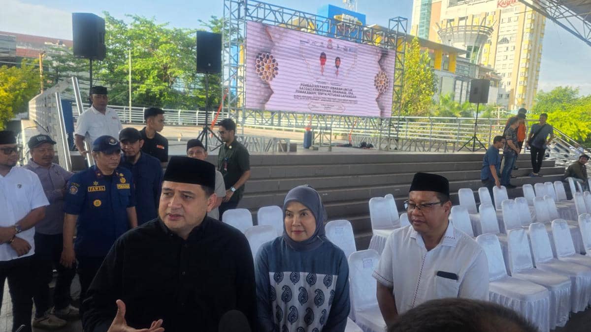 Pemkot Makassar Ajak Warga Salat Idulfitri di Lapangan Karebosi