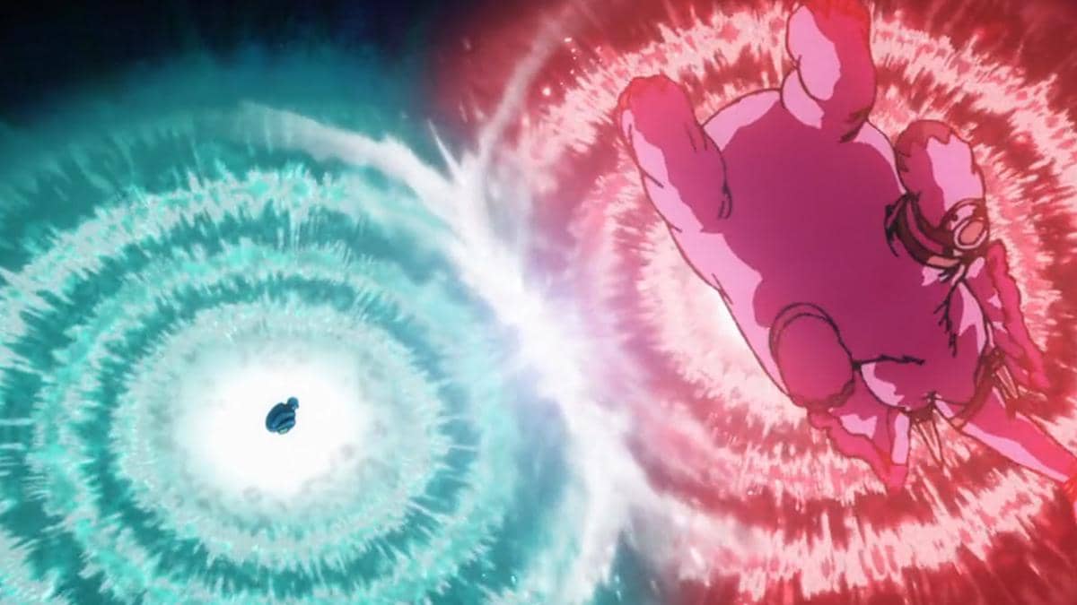 Megumi dan Reggie berlomba menahan beban ekstrim - Jujutsu Kaisen S3