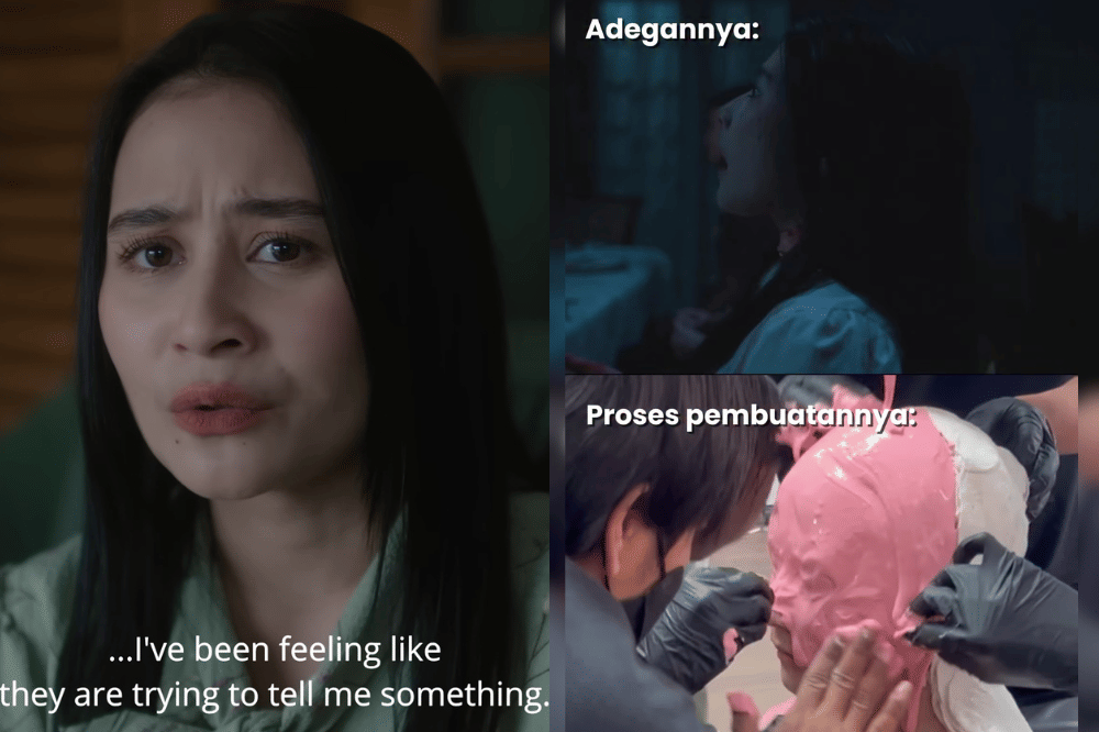 Adegannya Sekian Detik, Prilly Makeup Prostetik Seharian untuk Danur 4