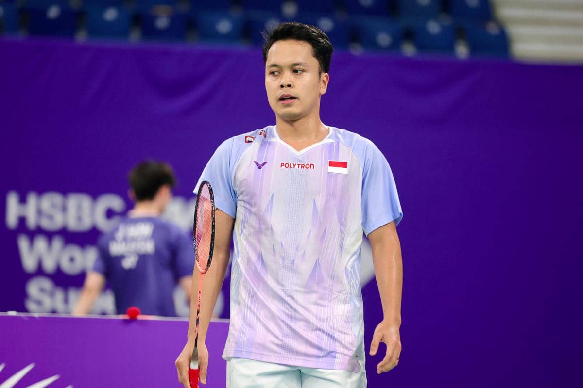 Anthony Sinisuka Ginting di 16 besar Orleans Masters 2026